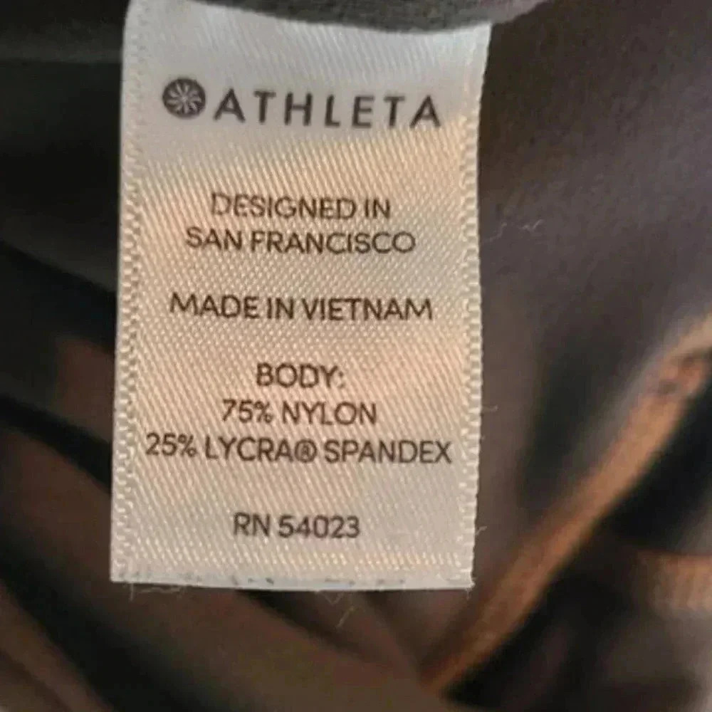 Athleta Salutations Stash Pocket Full Length Leggings - XS - Picture 8 of 9
